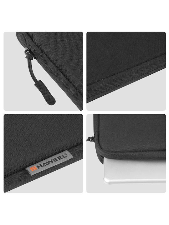 Haweel Θήκη για Laptop 15" σε Μαύρο χρώμα HWL7015B