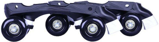 Sports Shafts Conversion Skate 10305 Quads Black Size 35-38