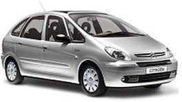 Σετ Μπροστινά και Πίσω Πατάκια 4τμχ για Citroen Xsara Picasso 1999-2010 Μαύρα