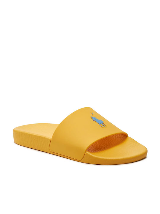 Ralph Lauren Men's Slides Yellow
