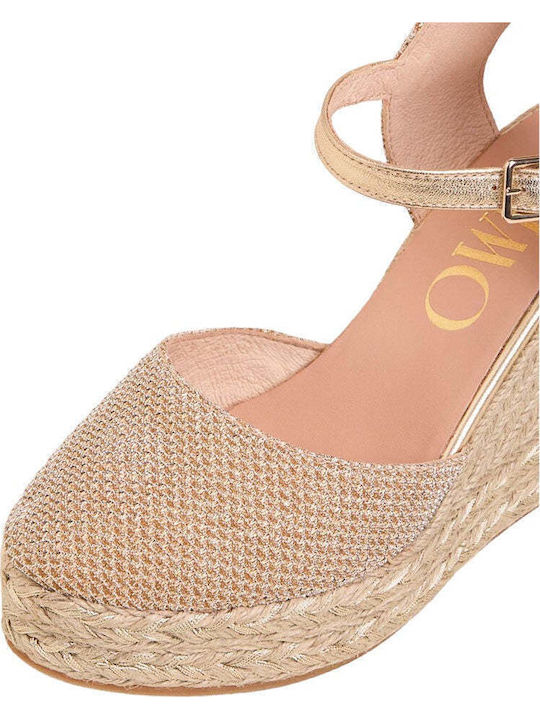 Damenplattformen im Espadrilles-Stil Schwarz
