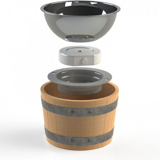 Refrigerated Barrel Buffet 3 Liters Dimensions F28x25y Yautry-Compost