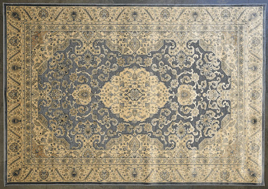 Klonaras Farashe 1182/497220 Teppich Rechteckig Synthetisch,Polyester/Cotton/Leather Beige
