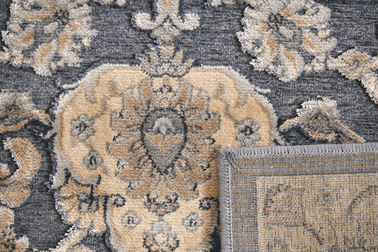 Klonaras Farashe 1182/497220 Teppich Rechteckig Synthetisch,Polyester/Cotton/Leather Beige
