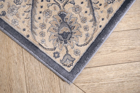 Klonaras Farashe 1182/497220 Teppich Rechteckig Synthetisch,Polyester/Cotton/Leather Beige