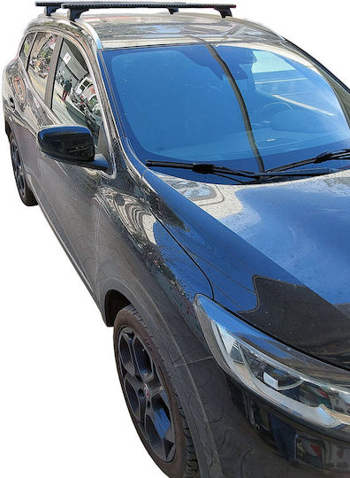 Nordrive Aluminum Roof Bars Kit Aluminum Roof Bars Nordrive Silenzio Legs Renault Kadjar 2015-2018 & 2018-2023 2 Pieces B.rkadjar.05