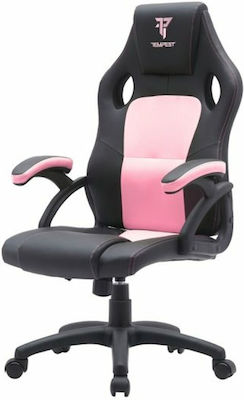 Tempest Gaming Discover Scaun Gaming Din piele ecologică Black / Pink