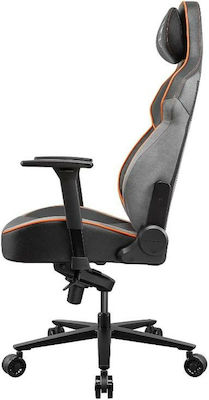 Cougar NxSys Aero Artificial Leather Gaming Chair with Adjustable Armrests and RGB Lighting Black