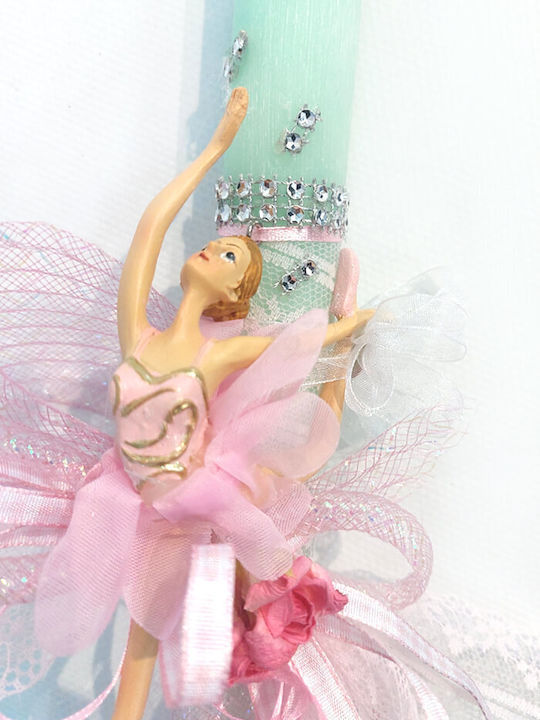 Lumânare manuală Romantic Ballerina Pink Lb690