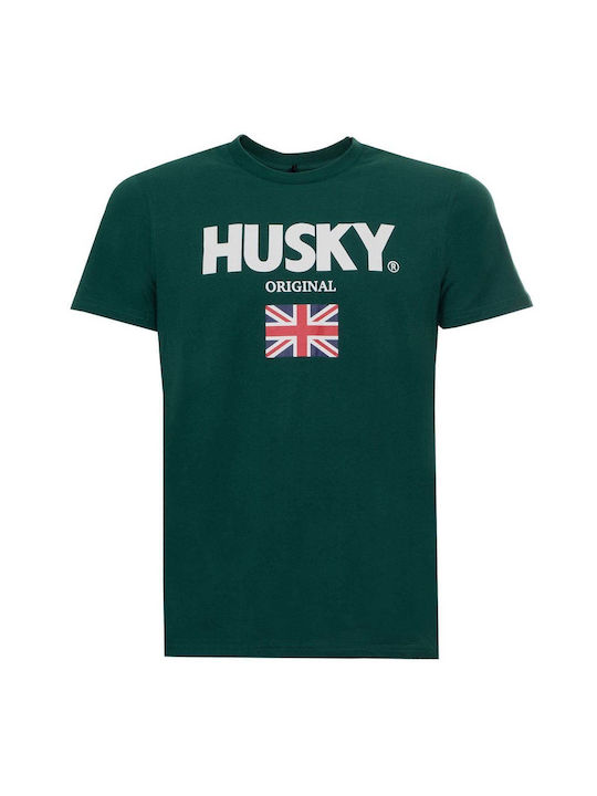 Husky Men's Short Sleeve T-shirt Green