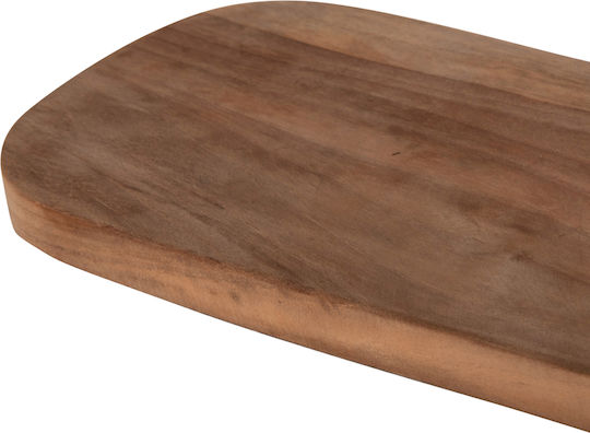 HomeMarkt Rectangular Wooden Chopping Board Yellow