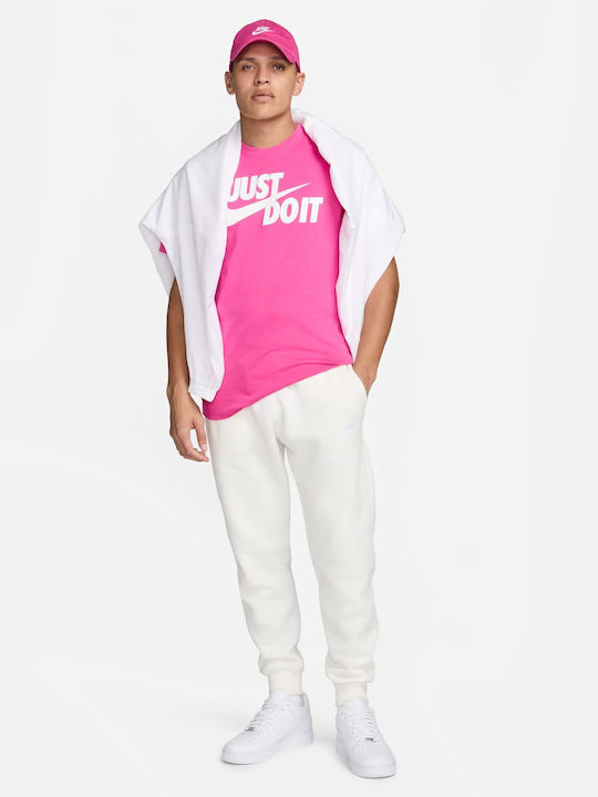 Just Do It Αθλητικό T-shirt Φούξια