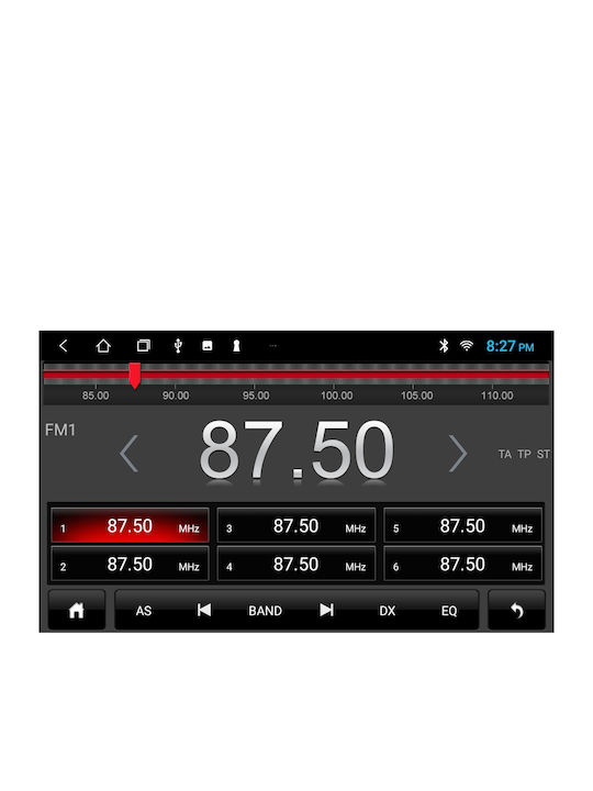 Digital IQ Автомобилна Аудио Система 2DIN (Блутут/USB/AUX/WiFi/GPS/Apple-Carplay/Android-Auto) с Тъчскрийн 9"