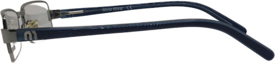 Miu Miu Γυναικείος Μεταλλικός Σκελετός Ασημί MU 60DV 5AV1O1