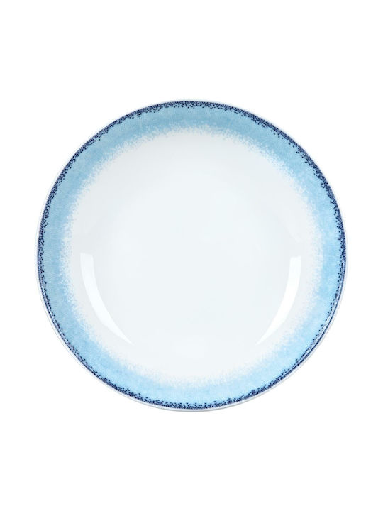 Ιωνία Apeiron Πιάτο Βαθύ από Πορσελάνη Blue με Διάμετρο 21.5cm