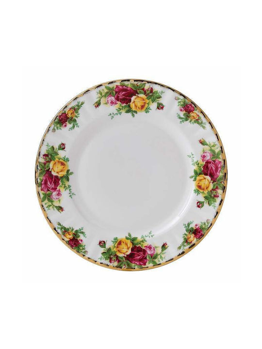 Royal Albert Πιάτο Φρούτου Old Country Roses Πιάτο Γλυκού από Πορσελάνη Πολύχρωμο με Διάμετρο 21cm
