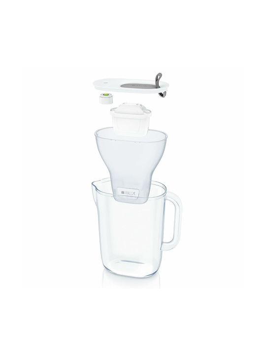 Brita Maxtra Κανάτα Σερβιρίσματος Πλαστική Grey με Φίλτρο 2400ml
