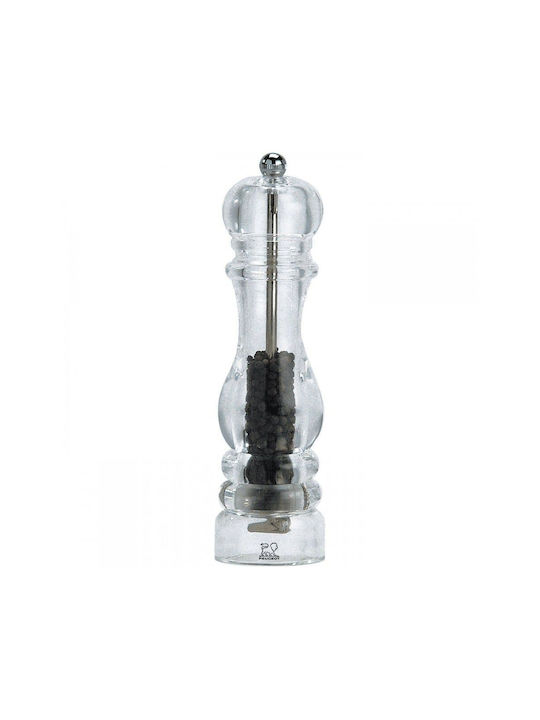 Peugeot Nancy Manual Plastic Salt Mill 22cm Transparent