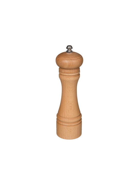 Click Manual Wooden Spice Mill 22cm Beige