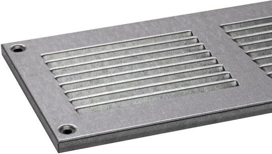 Europlast Vent Louver 10x30cm Rectangular with Screen