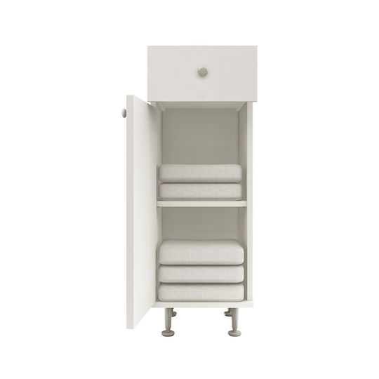 Zaria Cabinet de baie L30xA35xÎ85cm Alb