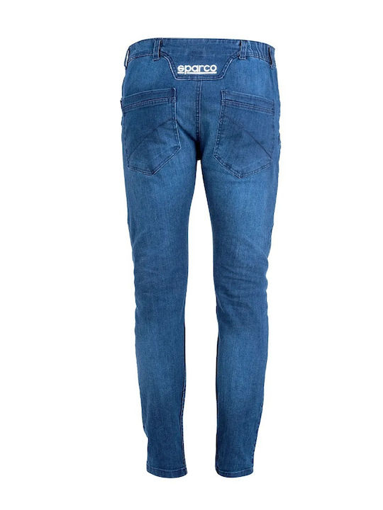 Sparco Work Trousers Jeans Blue