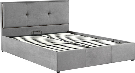 Sonnie Κρεβάτι Διπλό για Στρώμα 150x200cm Ανθρακί Sonnie Κρεβάτι Διπλό για Στρώμα 150x200cm Ανθρακί