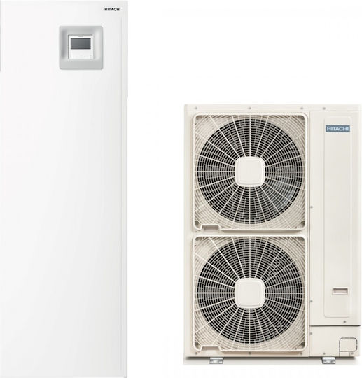 Hitachi Αντλία Θερμότητας 12.9kW Μονοφασική 60°C Split
