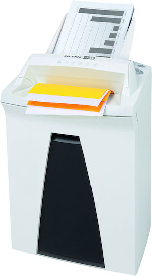 HSM Distrugător de Documente Securio Af300 Tăiere transversală 6 Foi cu Coș 35lt