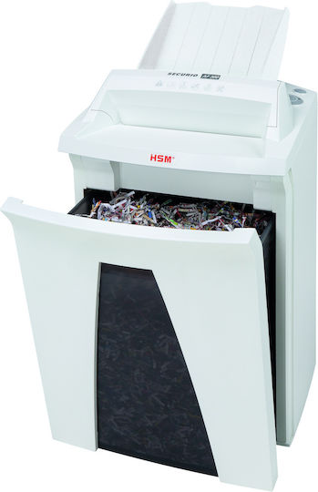 HSM Distrugător de Documente Securio Af300 Tăiere transversală 6 Foi cu Coș 35lt