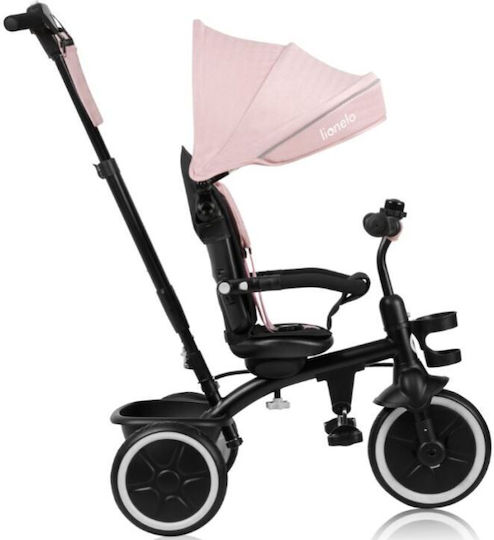 Lionelo Berry Convertible with Parental Handle for 9 Months Pink Rose