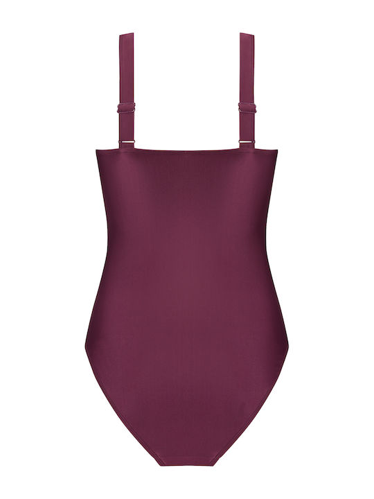 Costum de baie întreg Wine Berry