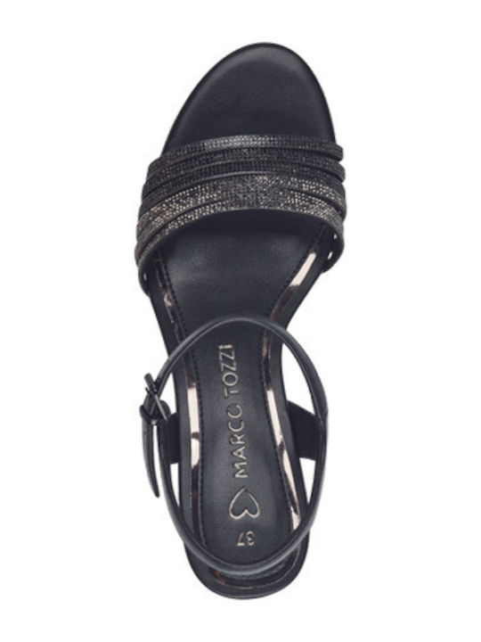 Leder Sandalen Schwarz