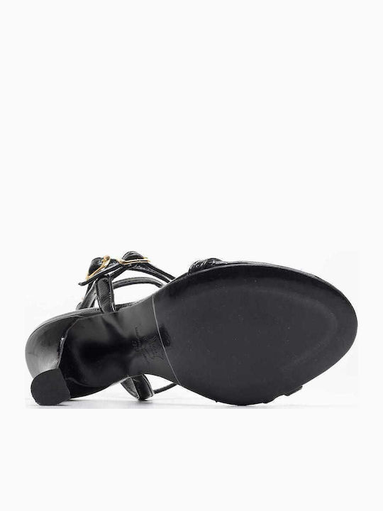 Leather Sandals Black