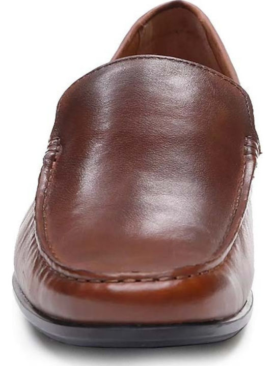 Summer Ανδρικά Loafers σε Καφέ Χρώμα