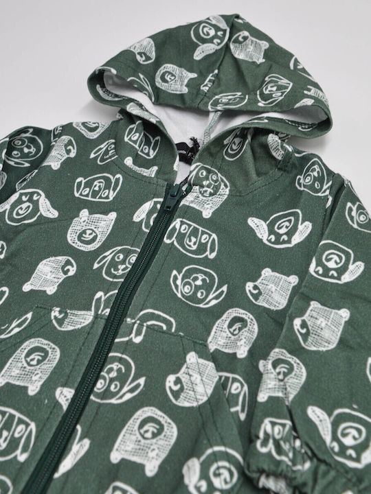 Kids Cardigan Khaki