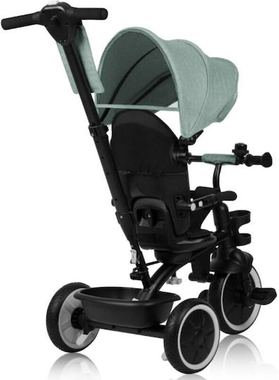 Lionelo Berry Convertible with Parental Handle for 9 Months Green Forest
