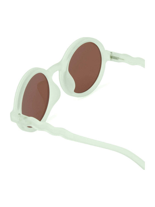 Olivio & Co Στρογγυλά Παιδικά Γυαλιά Ηλίου με Polarized Φακό Πράσινα για 5-12 Ετών