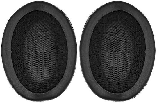 Set 2 bureți Edman pentru căști Hyperx Cloud III 3 II 2 Gaming Over-ear piele ecologică neagră