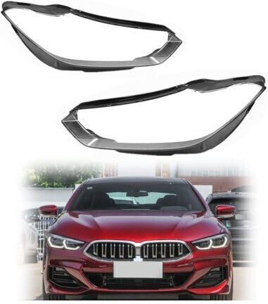 BMW Headlight Crystal for BMW Series 8 2pcs