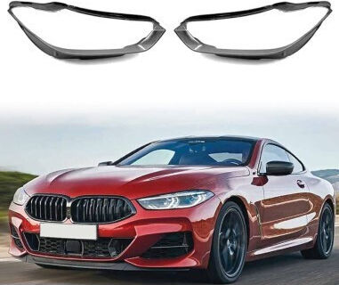 BMW Headlight Crystal for BMW Series 8 2pcs