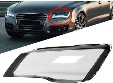 Audi Κρύσταλλο Φαναριού για Audi A7 2τμχ
