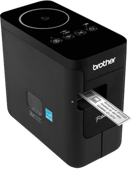 Brother PT-P750W Ετικετογράφος με Wi-Fi Μαύρος
