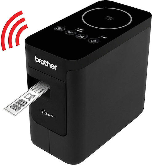 Brother PT-P750W Ετικετογράφος με Wi-Fi Μαύρος