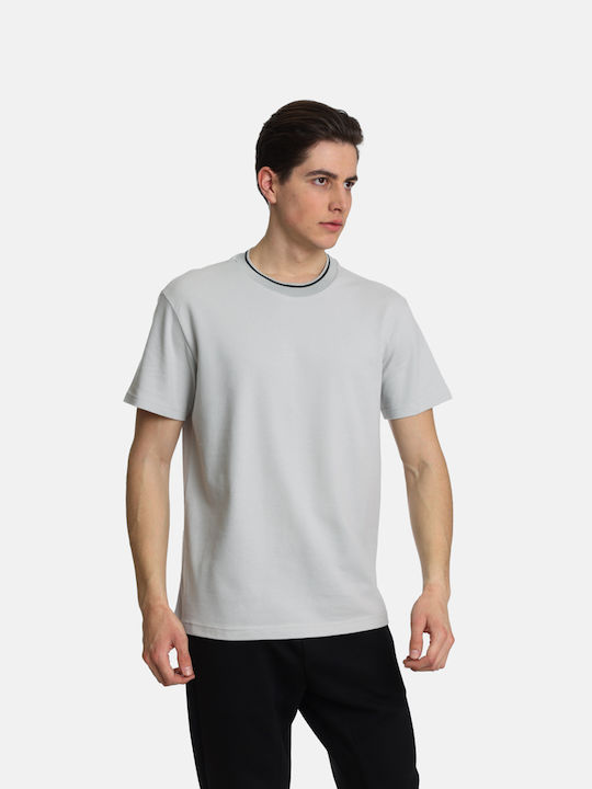 Paco & Co Men's Short Sleeve T-shirt Ecru