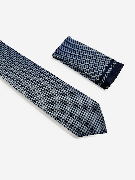 Tresor Men's Tie Set Light Blue 3