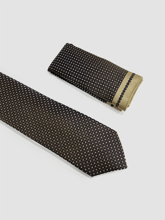 Tresor Men's Tie in Brown Color