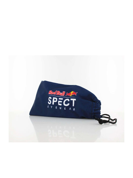 Red Bull Spect Ανδρικά Γυαλιά Ηλίου με Μαύρο Κοκκάλινο Σκελετό και Πορτοκαλί Polarized Καθρέφτη Φακό Edge-003P