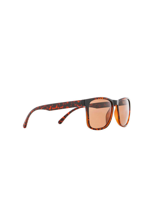 Red Bull Spect Eyewear Sonnenbrillen mit Braun Schildkröte Rahmen und Braun Linse EDGE-004