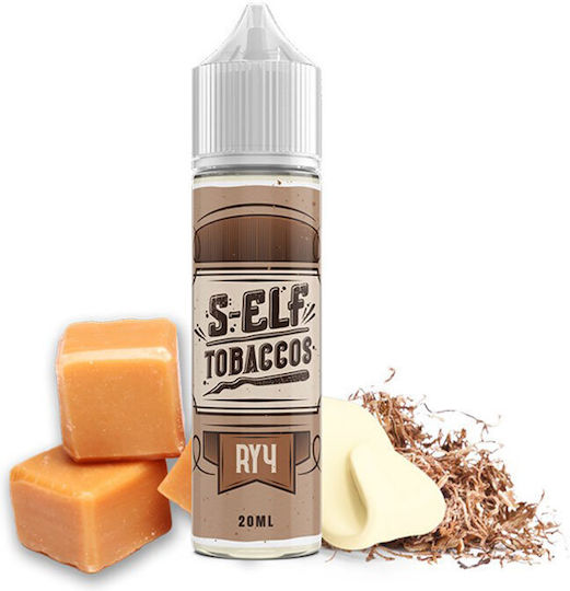 S-elf Juice Tobaccos Ry4 20ml/60ml Καπνός Βανίλια Καραμέλα & Γκράχαμ Κράκερ Flavour Shots